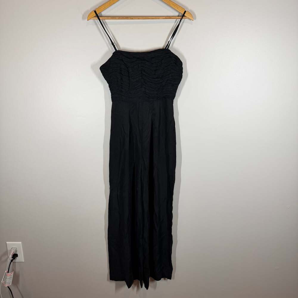 Madewell Black Sleeveless Maxi Dress